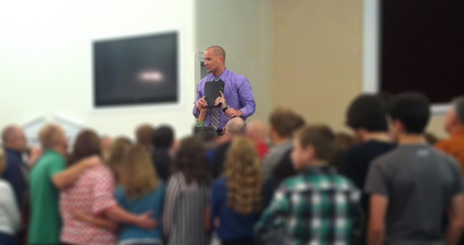 Rev. Wesley Campbell Preaching